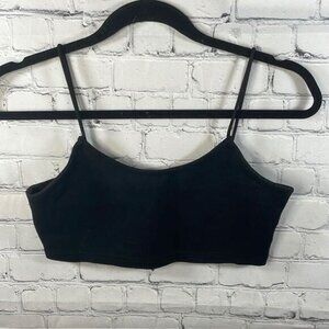 🖤 By The Way Black Cropped Top - Size XS (Revolve)